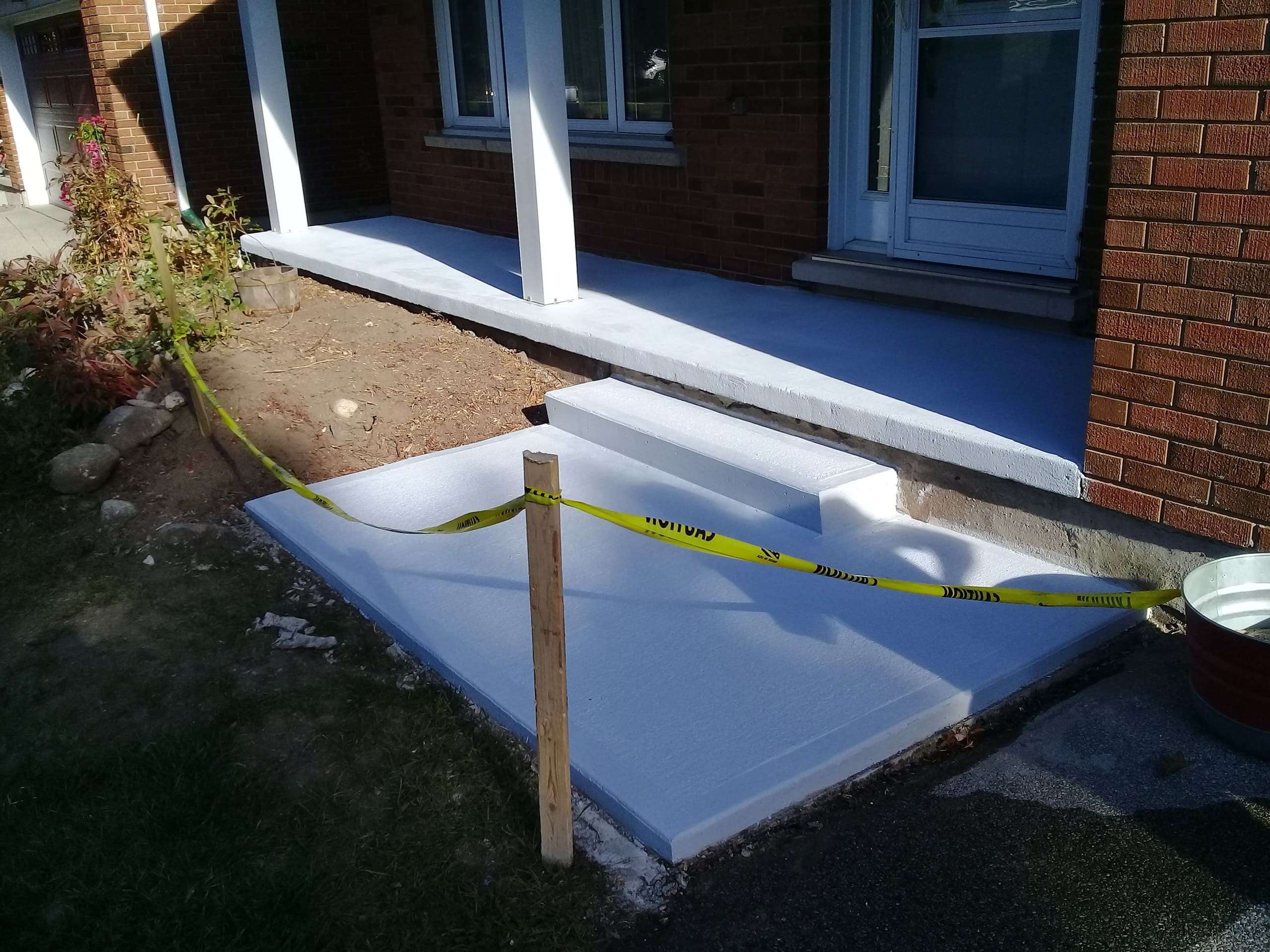 Concrete Repair Steps Porch Resurfacing Renovation Hamilton Railings